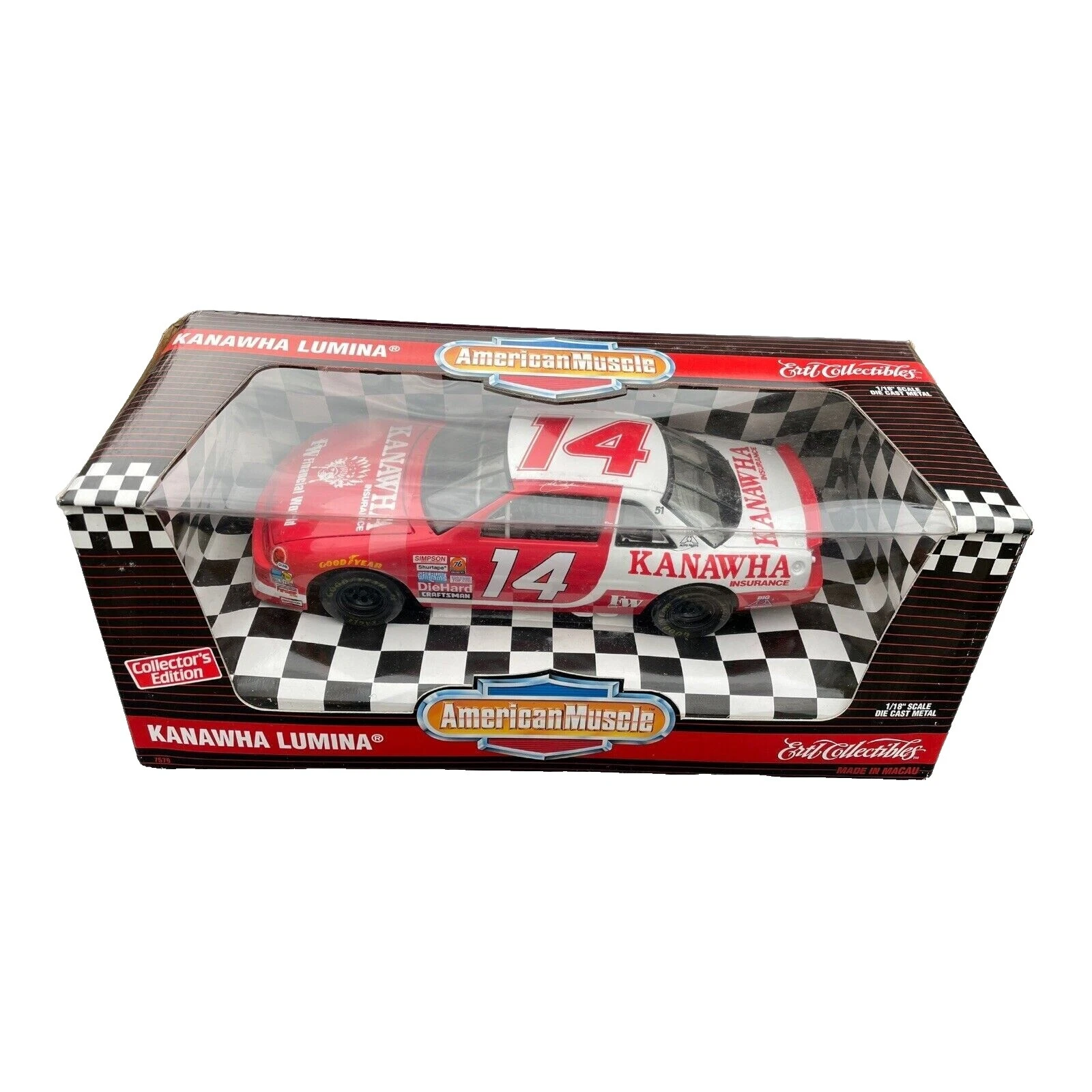 Ertl NASCAR 1:18 escala Diecast Sport & Touring Cars