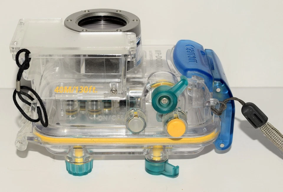 Estuche para cámara Canon WP-DC800 impermeable a 40M/130ft para PowerShot S400 S410 S500 Foto 4 de 4