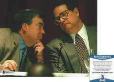 JERRY REINSDORF CHICAGO BULLS SIGNED HOF 8x10 PHOTO B WHITE SOX BECKETT BAS COA