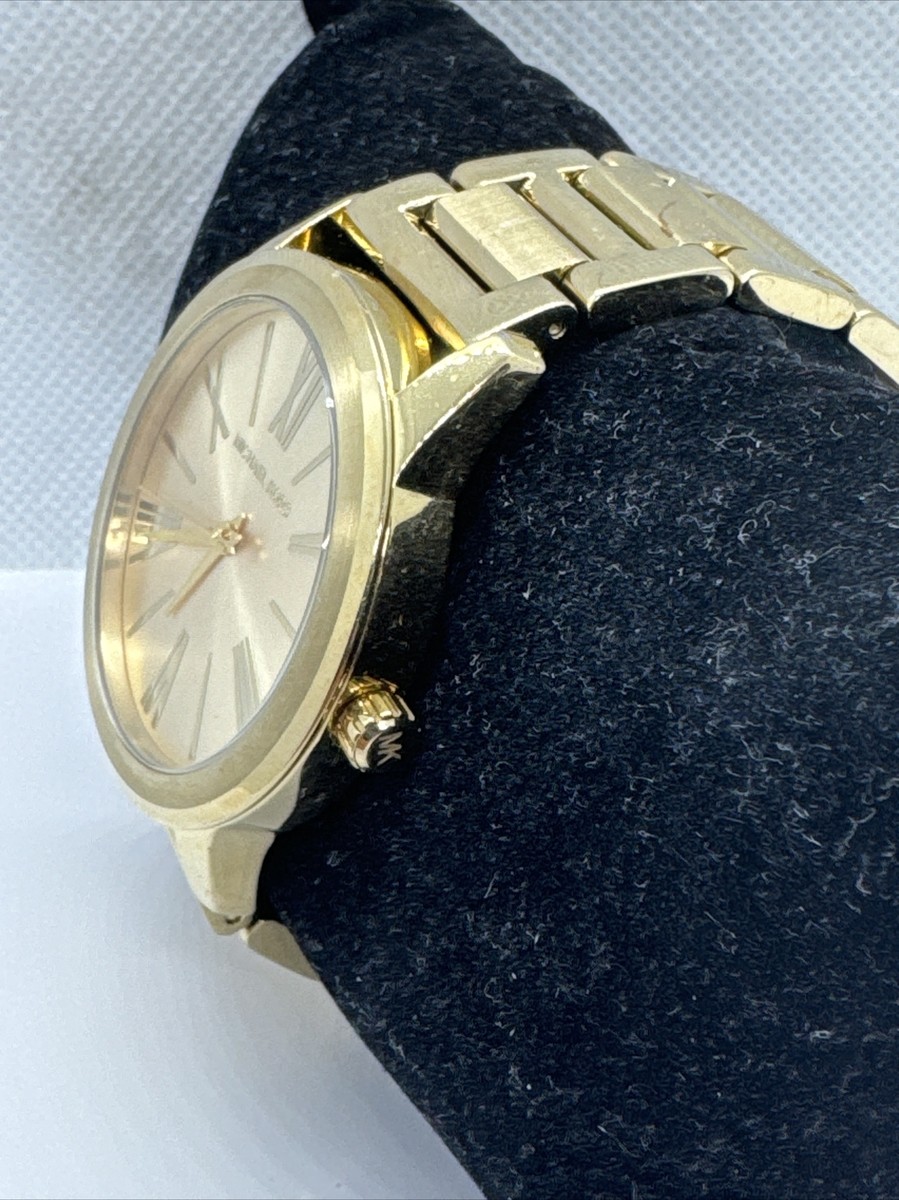 Michael Kors Hartman MK3490 Women\'s Gold Stainless Steel Analog Dial Watch JNA80 Michael Kors Hartman MK3490 Women main image 2