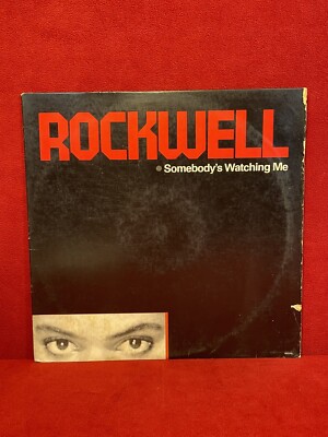 Rockwell Somebody's Watching Me 1984 Album 12'' LP Vinyl Record