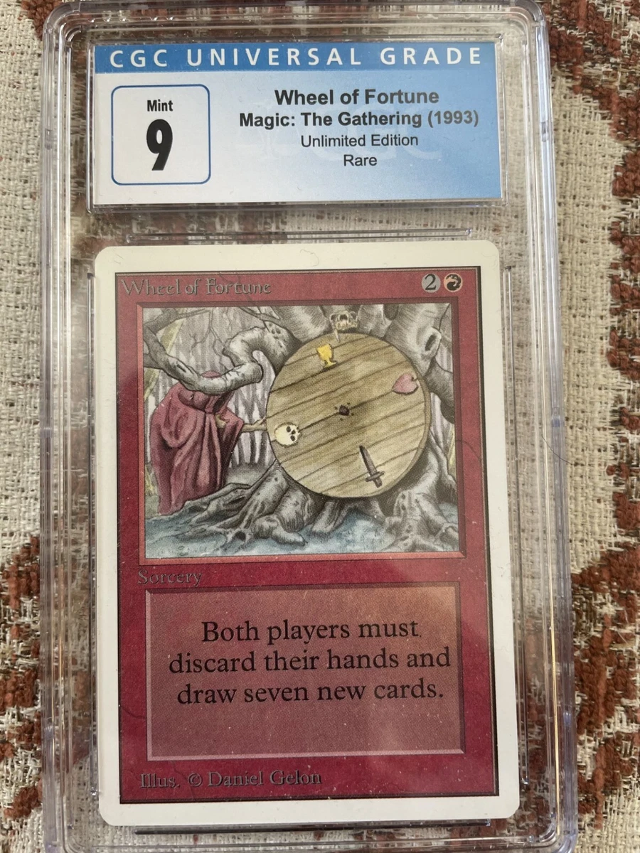 Wheel Of Fortune In Individual Magic: The Gathering Cards for sale