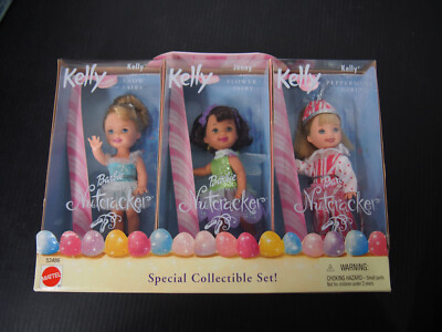 Barbie・Jenny・Kelly　などセット Mattel Barbie Nutcracker Kelly Jenny Special Collectible Set of 3