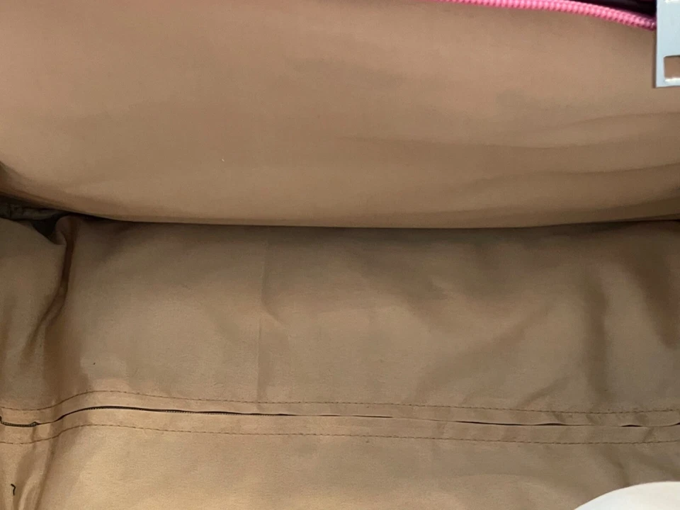 Diane von Furstenberg ночь дорожная сумка с колесиками розовый и черный сердце багажа - Изображение 4 из 4