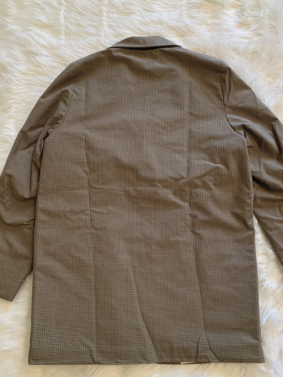 Camiel Fortgens New Casual Suit Jacket Check Plaid Houndstooth
