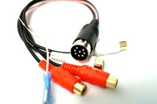 Blaupunkt Car Radio Cassette To Connect To Amplifier 8 Pin Mle Din To 4 Rca