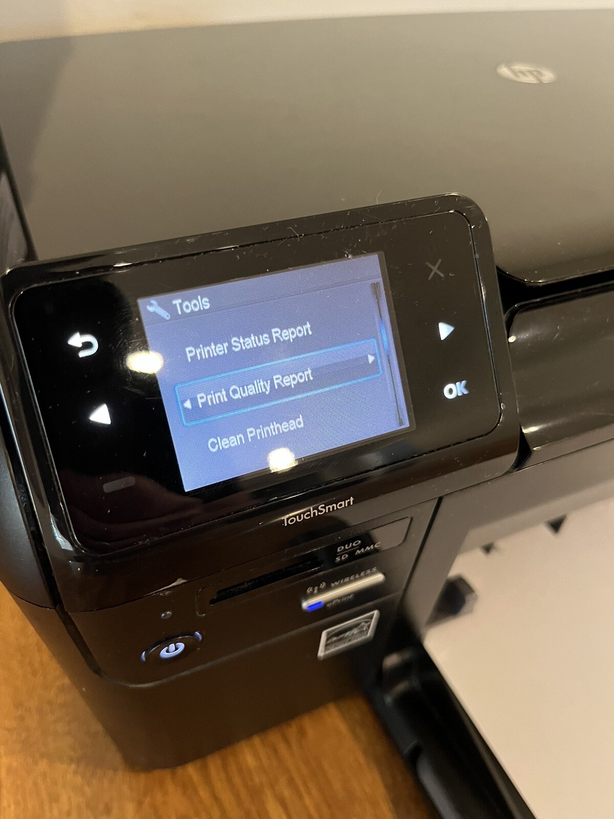 HP Photosmart 5520 Inkjet Color Printer Copier Scanner Wireless or USB