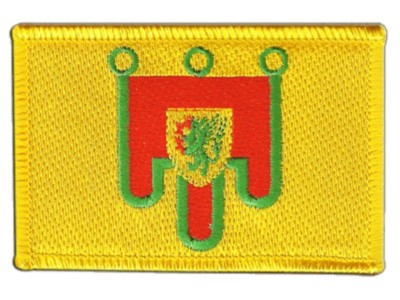 Frankreich Puy-de-Dôme Aufnäher Flaggen Fahnen Patch Aufbügler 8x6cm