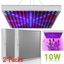 2 Pack 225 LED Grow Light Full Spectrum UV IR Growing Lamp for Plants Veg Bloom