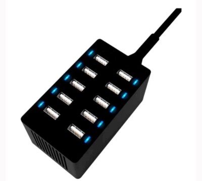 Sabrent 10-Port Smart USB Rapid Charger