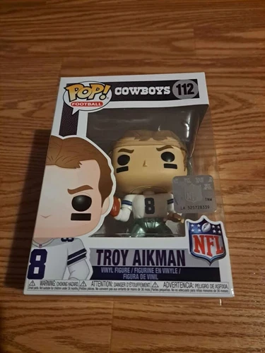 Funko Pops NFL Football Dallas Cowboys Troy Aikman #112