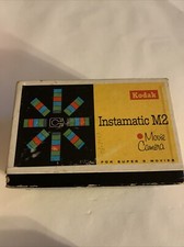 Kodak Instamatic M2 Movie Camera For Super 8 Movies in Box Untested