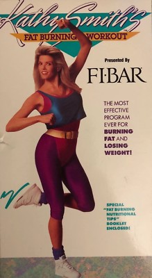 Fat Burning Workout for Dummies [VHS](中古品) Kathy Smith Fat Burning Workout(VHS 1990)TESTED-RARE VINTAGE-SHIPS