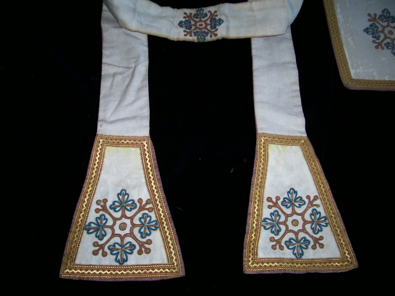 Vintage MANIPLE, BURSA and STOLE Liturgical equipment. eBay