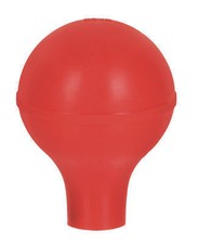 Rubber Bulb, 100ml - Pear Shaped - Rubber - For Pipettes - Eisco Labs