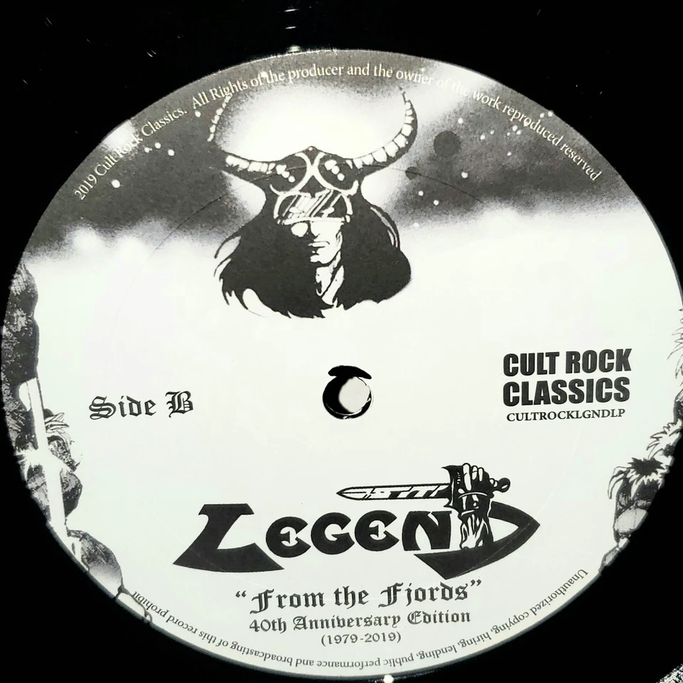 LEGEND From The Fjords LP VG+ Plays Well EU 2019 Cult Rock Classics Heavy Metal - Image 3 of 4