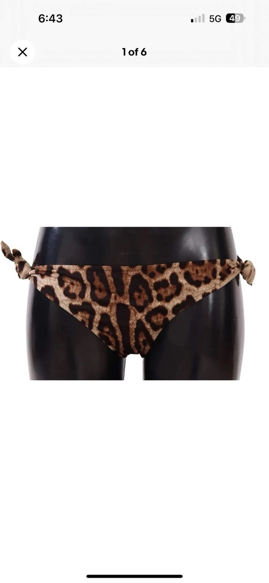 Dolce&Gabbana One Piece Animal Print Swimwear for Women for sale