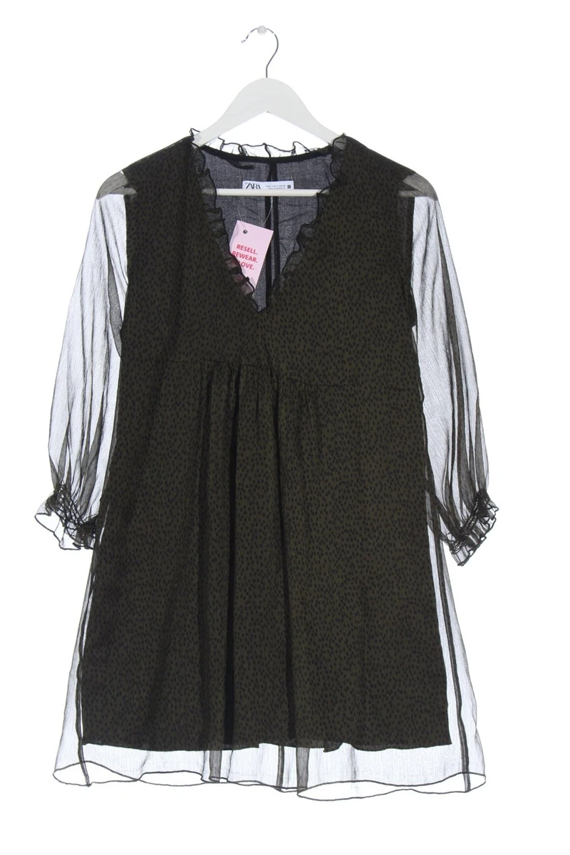 ZARA TRAFALUC Robe crayon Dames Robe T EU 36 noir style classique