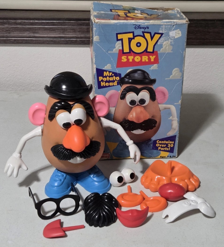 VTG Toy Story Mr Potato Head Complete With Box Playskool 1995 No