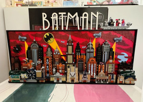 Lego 76271 Batman Gotham City Animated Series Wall Art  New