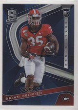 2020 Panini Chronicles Draft Picks Spectra Blue Prizm Brian Herrien #21 1x9