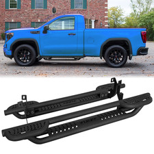 Side Step Nerf Bars Fits 2019-2025 Silverado Sierra 150025003500 Regular Cab