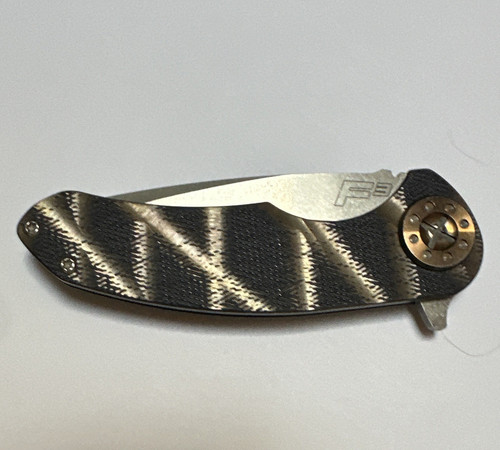 Curtis F3 Flipper 3.5 anodized/textured scales