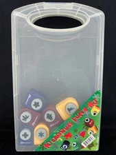 Armada Paper Punch Set 10 Christmas Punch Art with Case 2003 Scrapbooking Craft