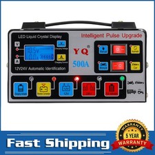 240W 15A 12V/24V Automatic Car Battery Charger Smart Pulse Repair Boat Trickle