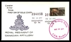 Mayfairstamps Canada FDC 1977 Royal Regiment of Canadian Artillery cougar First