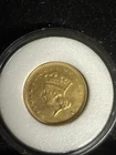 1856 Type 3 Indian Princess Large Head Gold One Dollar G$1 US Coin High Grade