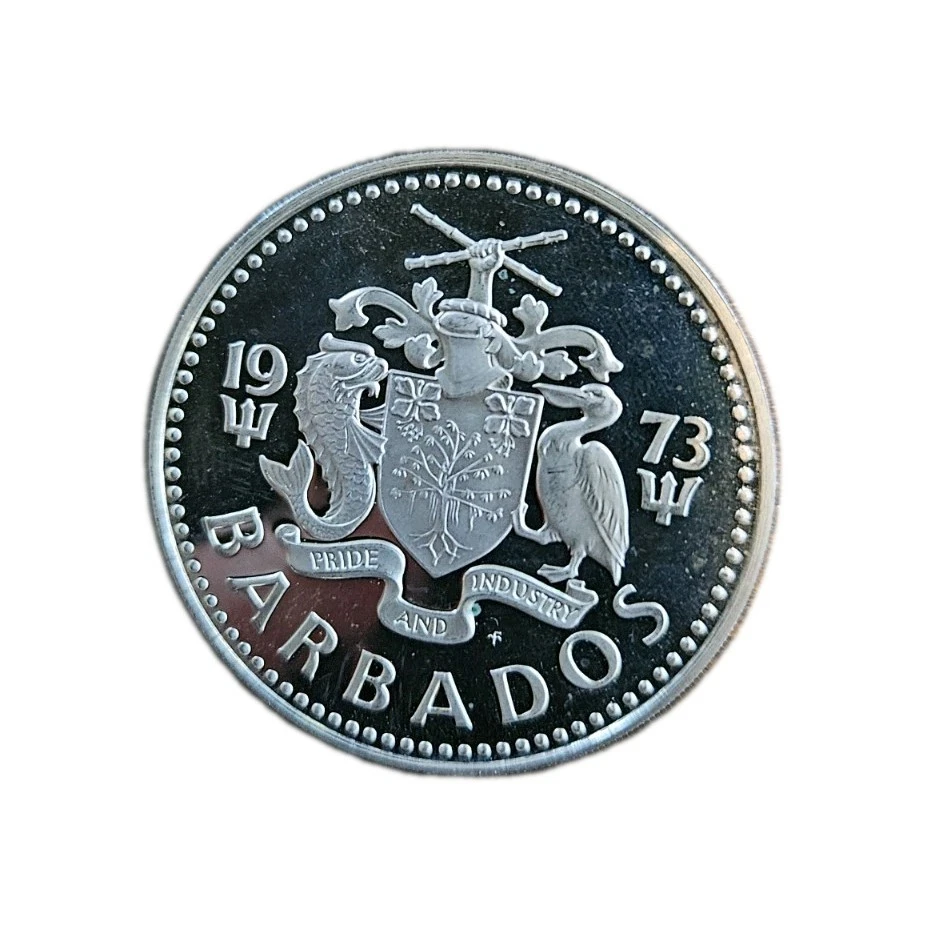 Silver 1973 Barbadian Coins for sale | eBay