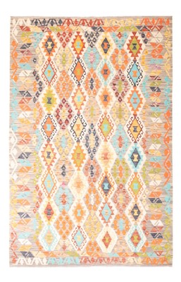Morgenland Kelim Teppich - 251 x 176 cm - Mehrfarbig