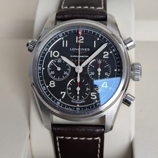 Longines Spirit Chronograph Automatic Watch L38204930 2023 Full Set 2