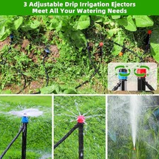 240FT DIY Drip Irrigation System Kit - Automatic Watering for Garden Patio
