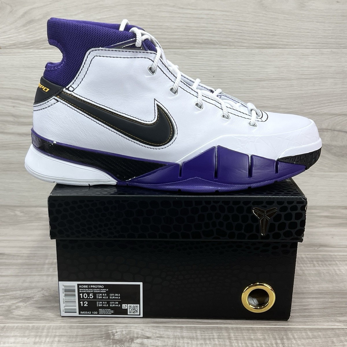 Nike Kobe 1 Protro “81 Pt Game” 2026 Purple White IM0542-100 Men's