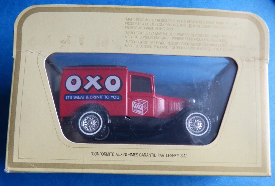 1978 Matchbox Modell Y 22 Ford A Model Oxo Lieferwagen Models of Yesterday 1:40 - Bild 2 von 3