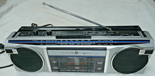 Vtg GE General Electric Boombox Cassette Stereo Radio 3-5623A Tape Doesn't Work