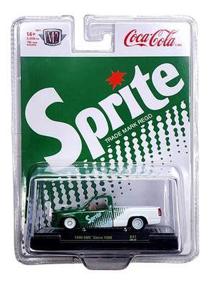 M2 MACHINES 1990 GMC SIERRA 1500 OBS SPRITE COCA-COLA A41 1/64 SCALE