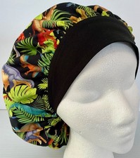 Dinosaur Print Size Medium Medical Bouffant Scrub Cap Surgery Hat