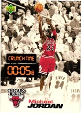 1997 UPPER DECK BASKETBALL CRUNCH TIME INSERT SINGLES COMPLETE YOUR SET PICK YOU