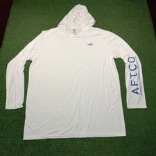 Aftco Aftech Camo Performance Fishing Hoodie T Shirt XXXL Mens 3XL