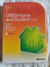 Microsoft Office Home and Student 2010 Family Pack DVD PC Windows XP/Vista/7