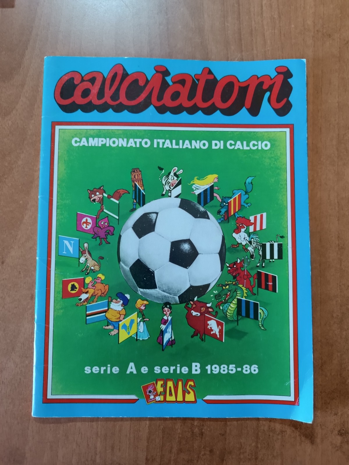album figurine Edis CALCIATORI 1985-86 figurine 6/375