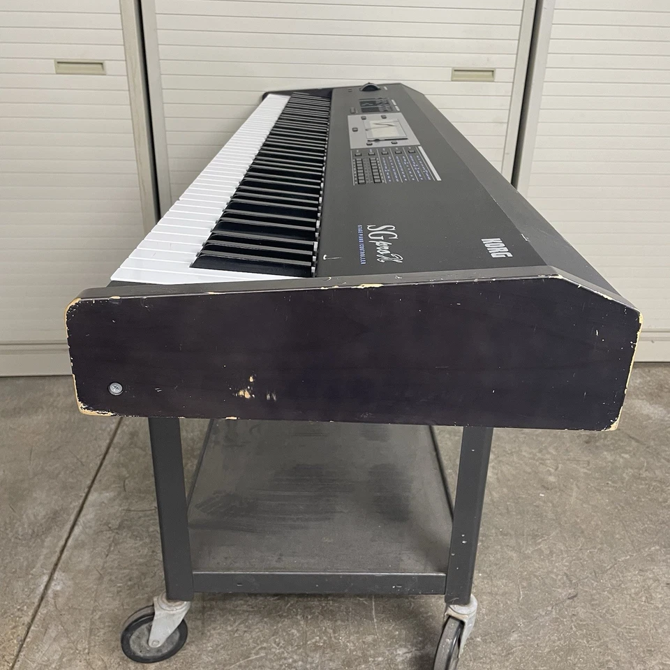 Controlador de piano de escenario digital KORG SGproX 88 teclas interruptor defectuoso piezas y reparación Foto 3 de 4