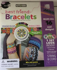 Best Friends Bracelets Kits for Kids by Spice Box Craft Kit Jewelry Making NIB L