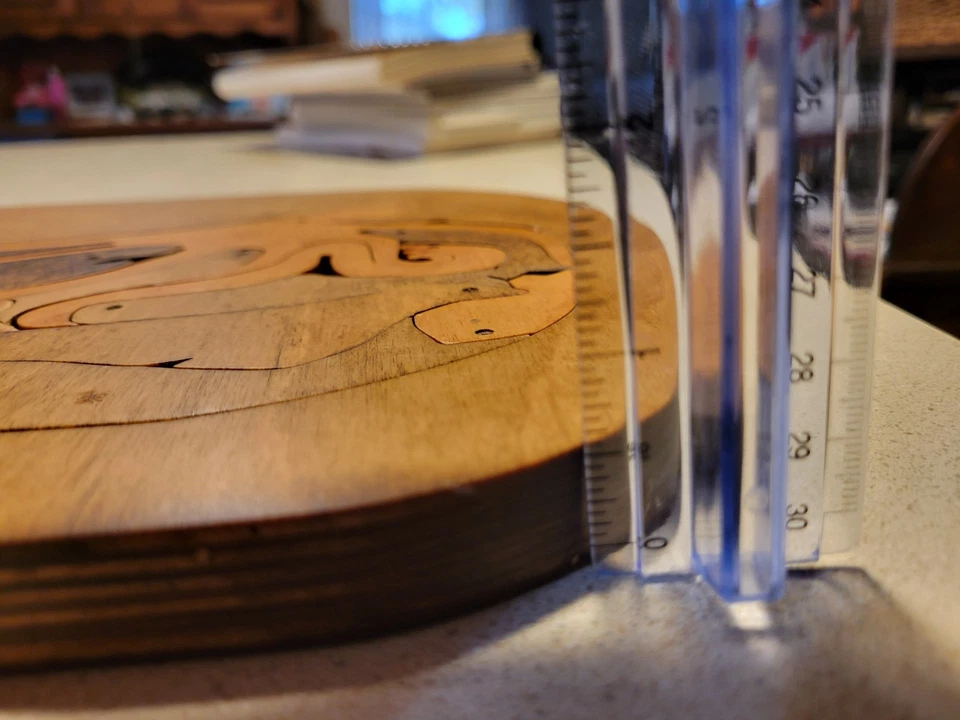 Vintage "16 Pesci" (16 Fish) wooden puzzle, by Enzo Mari for Danese Milano - Image 4 of 4