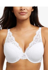 Bali Women's One Smooth U Comfort Stretch Lace Uw - White,40C