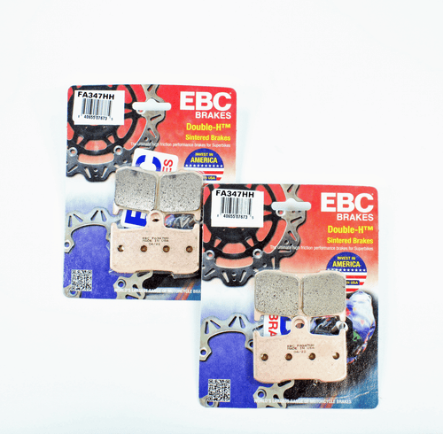 EBC Brake Pads HH Sintered+Pins for 2003-2006 Kawasaki Z1000 Front - Picture 1 of 2