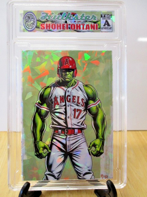 2025 MLB Los Angeles Angels Hulkster Shohei Ohtani SP/200 Art Refractor  dv rc